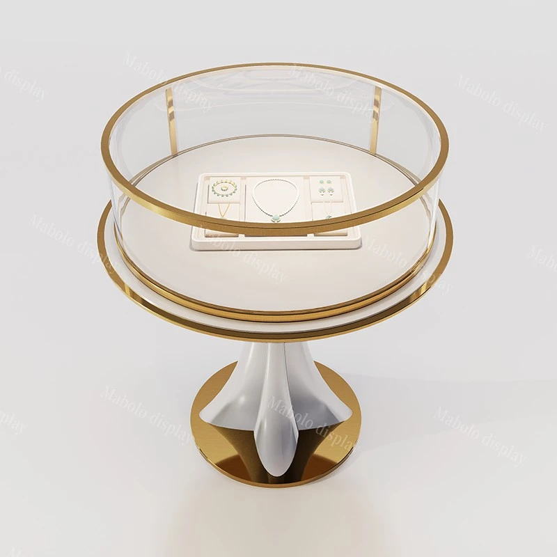 Round Watch Display Counter factory